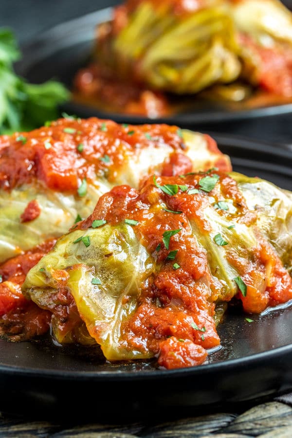 Keto Instant Pot Cabbage Rolls is the perfect low carb meal