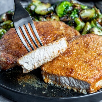 moist and juicy Air Fryer Pork Chops
