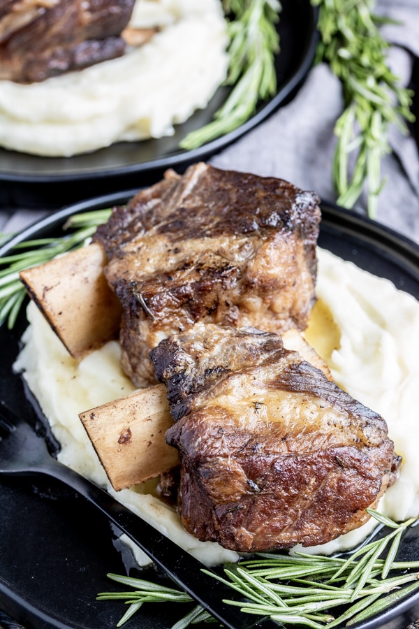 Instant Pot Short Ribs made in a pressure cooker