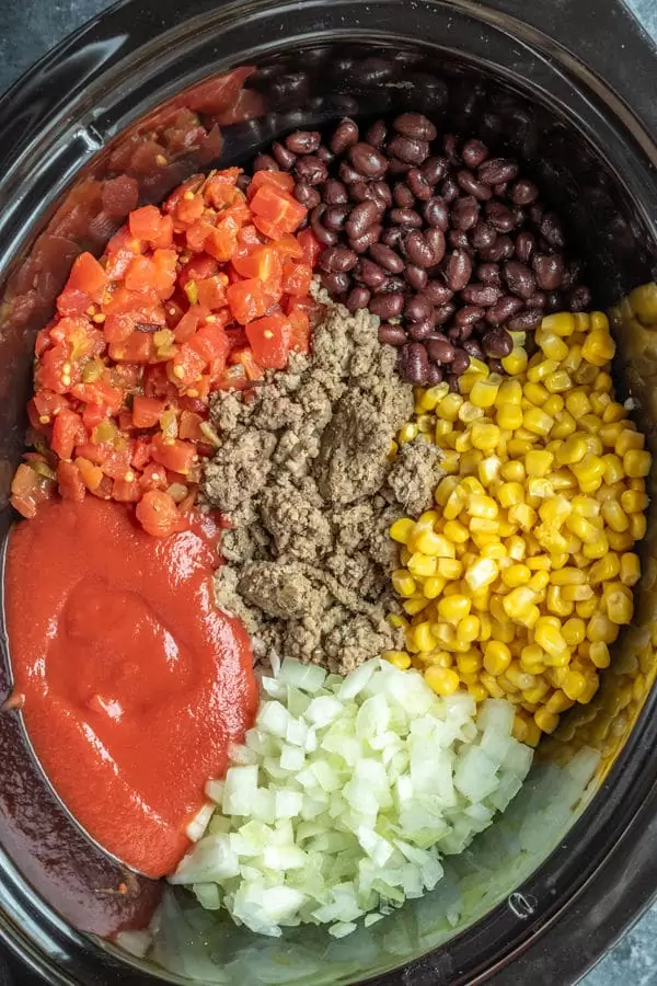 how to make Slow Cooker Taco Soup