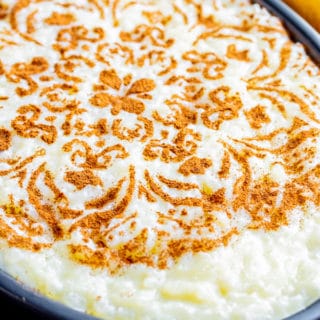 creamy Portuguese Rice Pudding