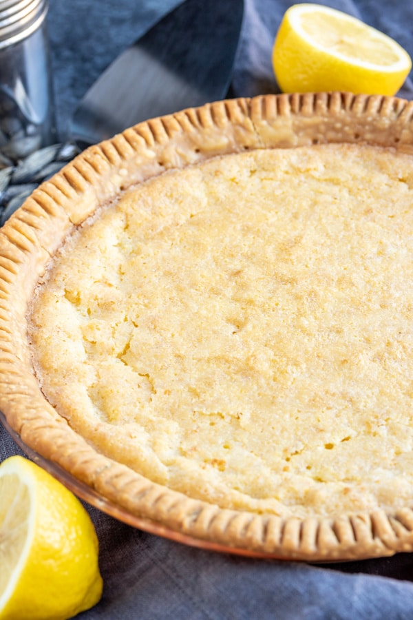 easy Lemon Chess Pie dessert recipe