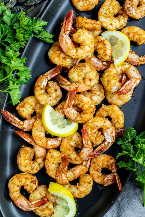 Air Fryer Shrimp is an easy party appetizer made in minutes