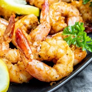 Air Fryer Shrimp is an easy 5 minute meal that's keto