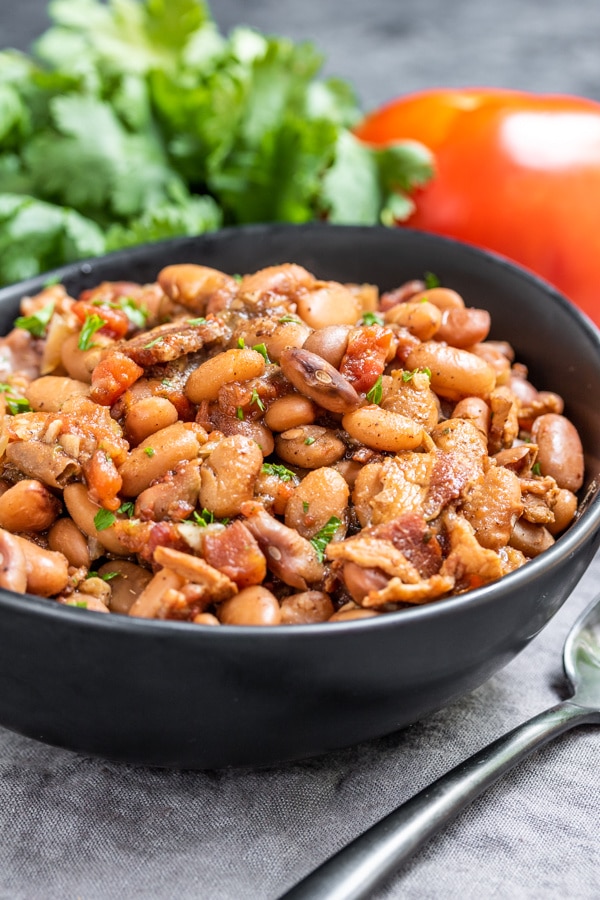 Instant Pot Pinto Beans is a perfect side recipe for BBQ's