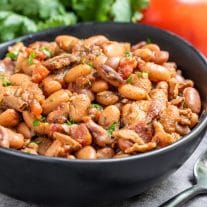 Instant Pot Pinto Beans with bacon