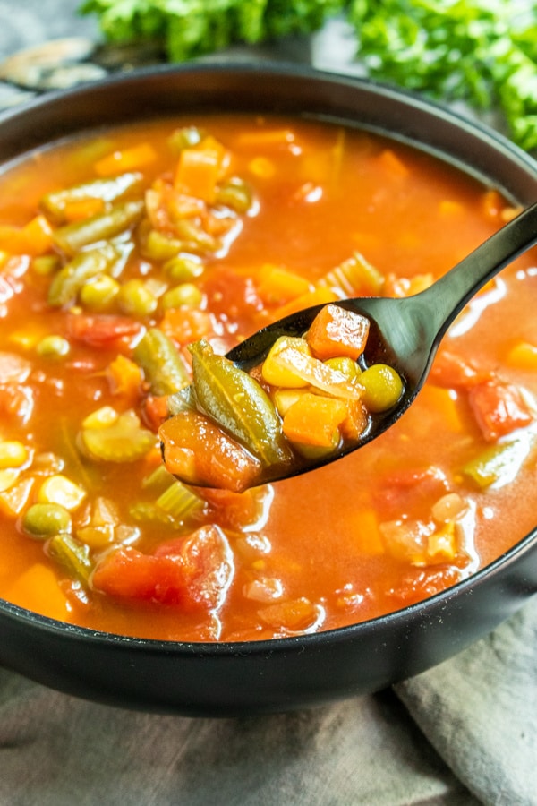 Instant Pot Vegetable Soup is an easy Fall Instant Pot recipe