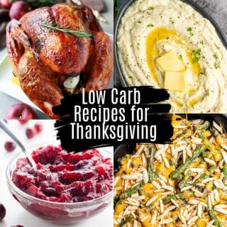 Low Carb Recipes for Thanksgiving - Home. Made. Interest.