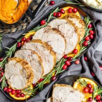 Instant Pot Turkey Breast for traditional Thanksgiving