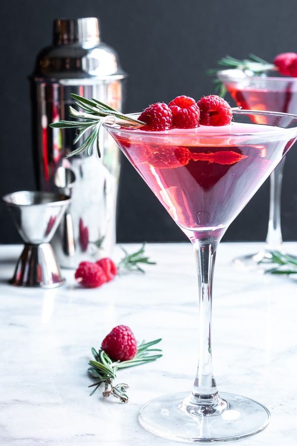 holiday Raspberry Martini