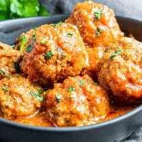 Instant Pot Meatballs with sauce