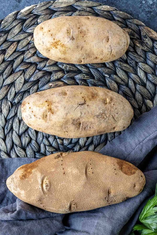 how to make Instant Pot Baked Potatoes in different sizes