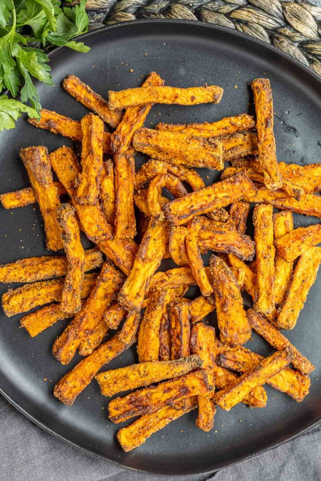 healthy homemade Air Fryer Sweet Potato Fries