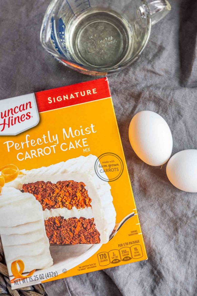 how to make Carrot Cake Mix Cookies