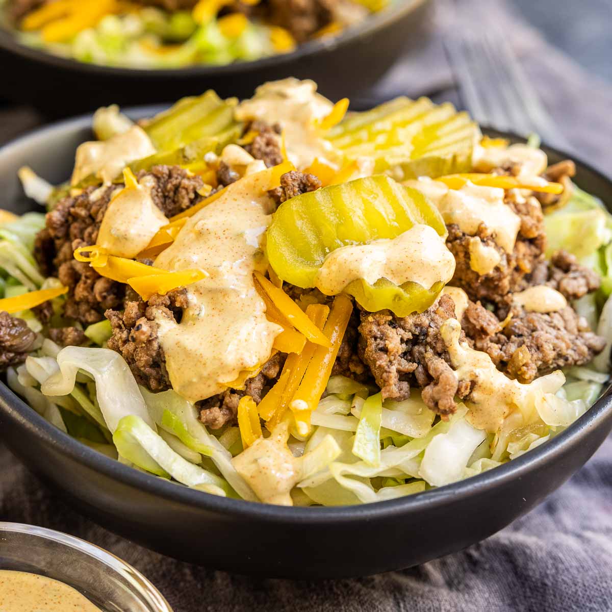 Keto Big Mac Bowl Home Made Interest 