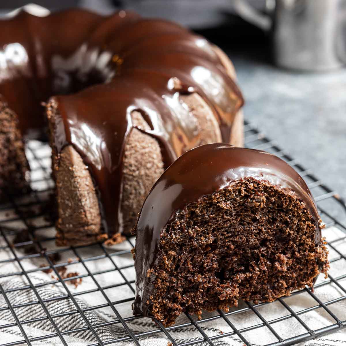 Easy Chocolate Fudge Cake Recipe - Home. Made. Interest.