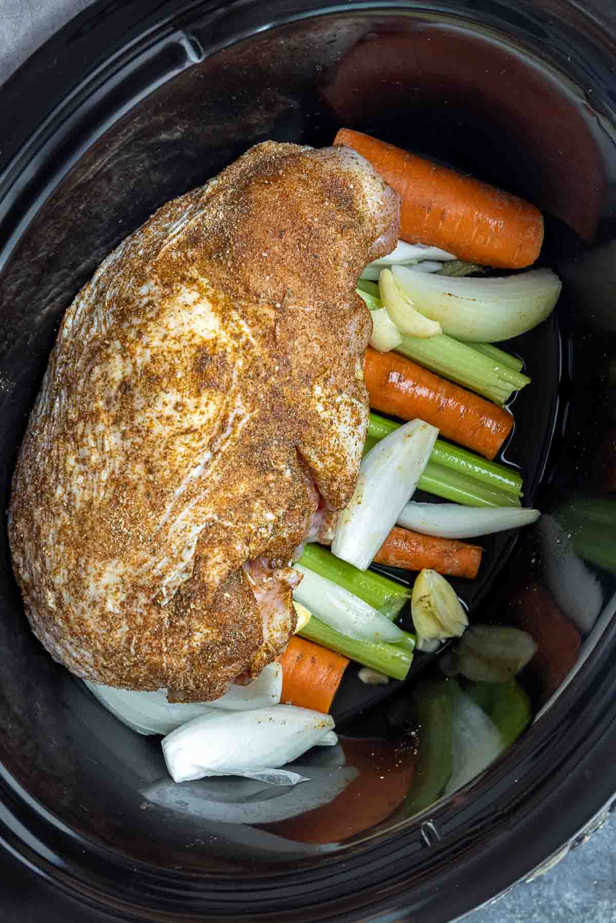 how to make Slow Cooker Turkey Breast