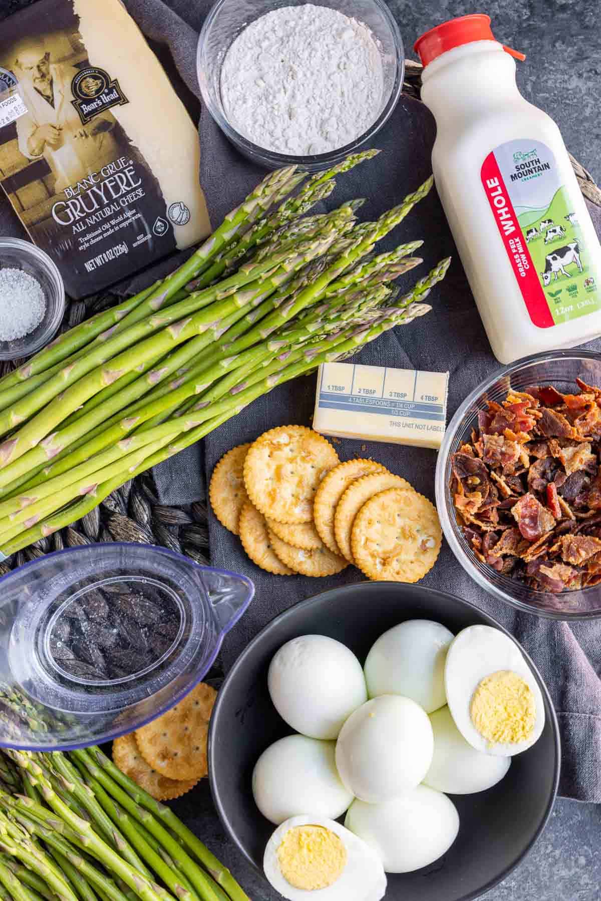 ingredients for Asparagus Casserole
