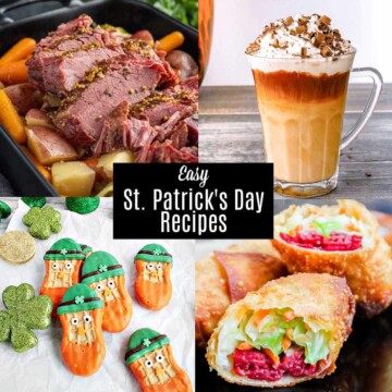 Collage of Easy St. Patrick's Day Recipes