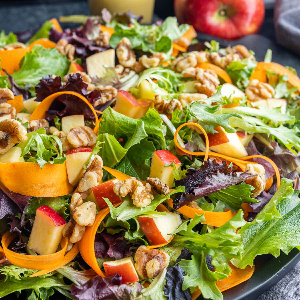 platter of Apple Walnut Salad