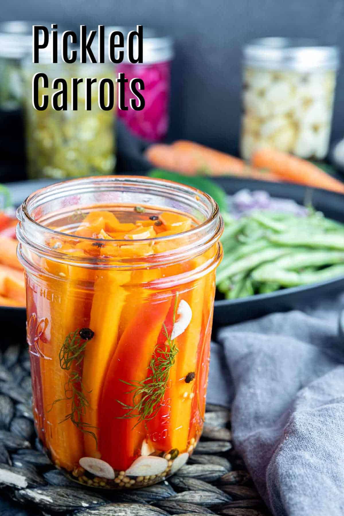 Quick Pickled Carrots Recipe - Home. Made. Interest.