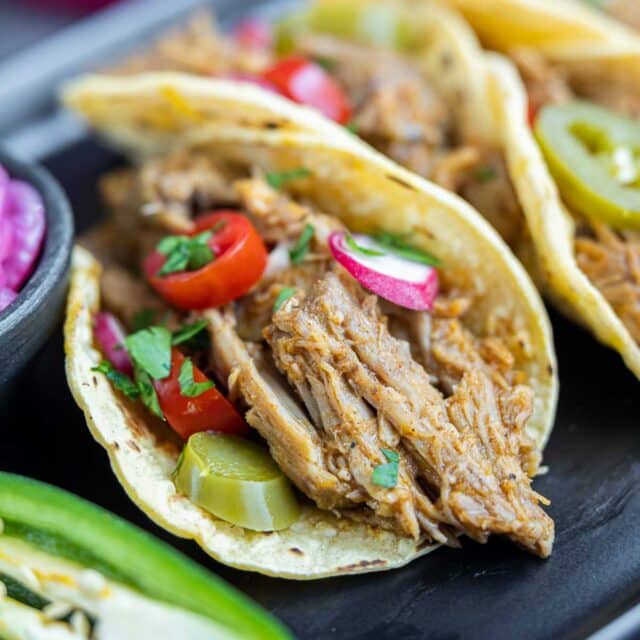 Slow Cooker Pulled Pork Tacos Recipe - Home. Made. Interest.