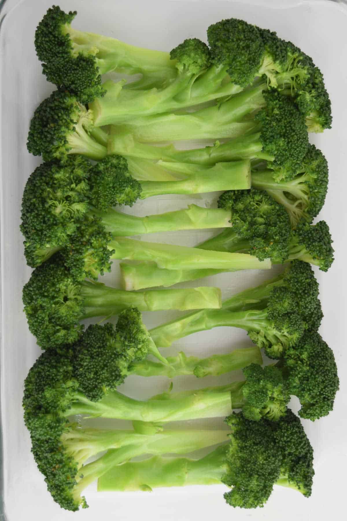Broccoli Cheese Casserole made with fresh broccoli