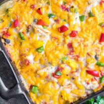 KING RANCH CHICKEN CASSEROLE square image