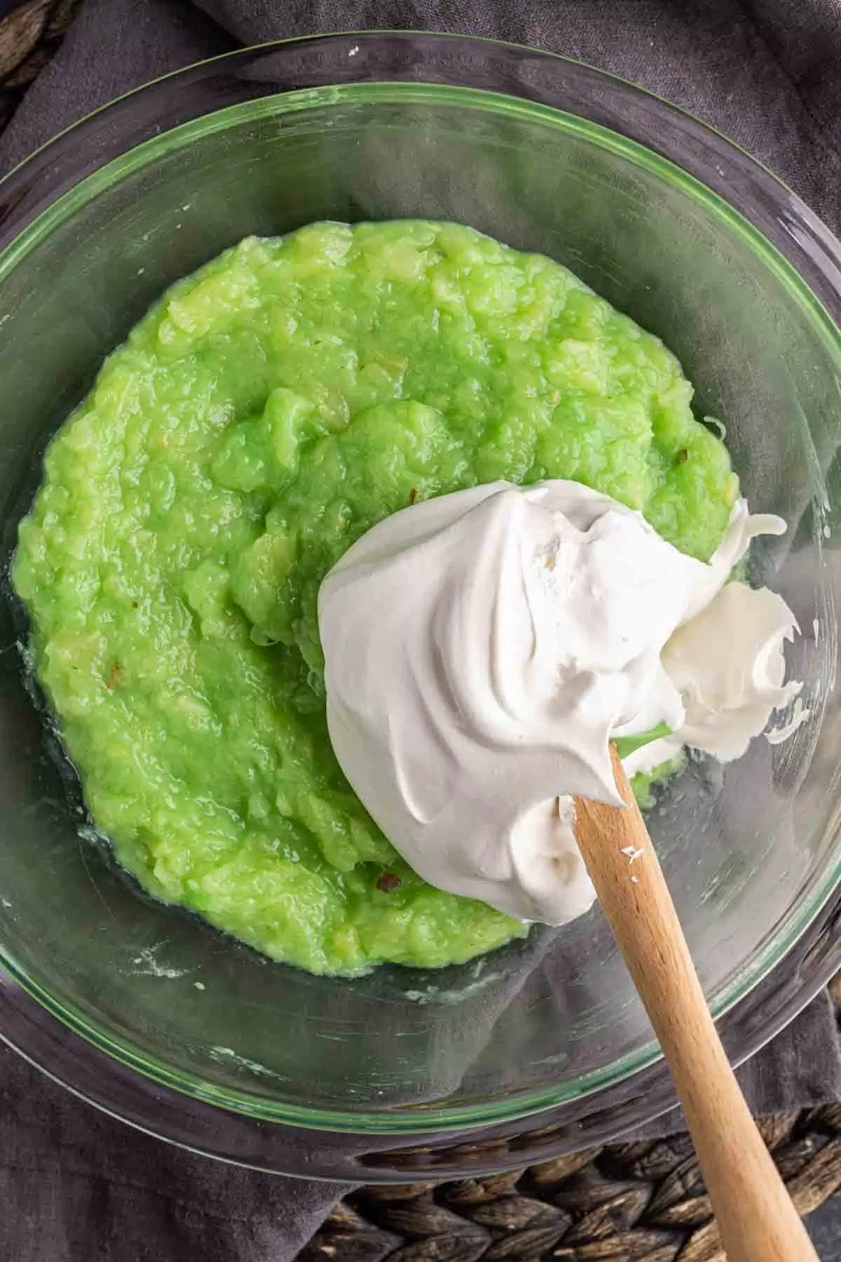 Watergate Salad with cool whip