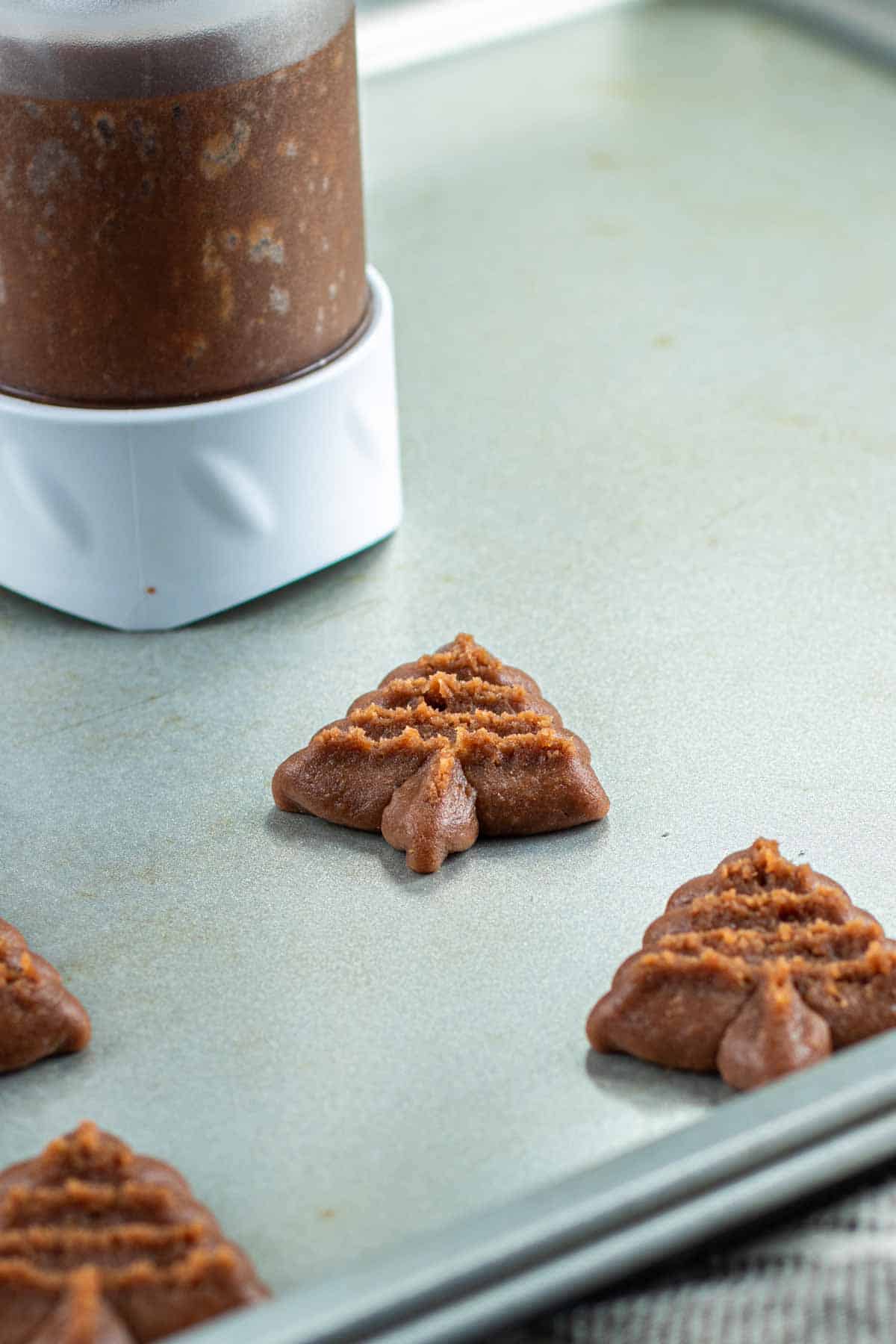 Wilton cookie press Chocolate Spritz Cookie Recipe