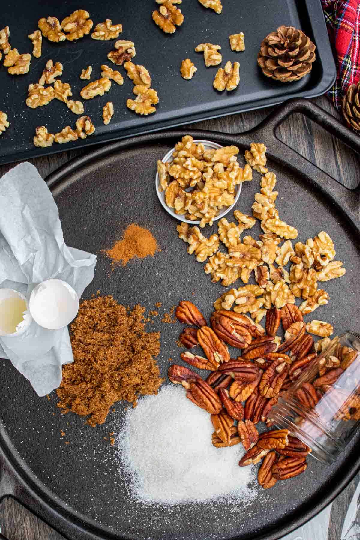 Candied Nuts ingredients
