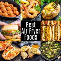 collage of Best air Fryer Foods