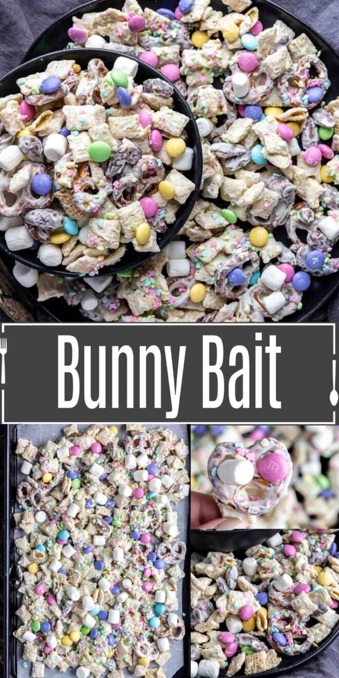 pinterest image of how to make bunny bait