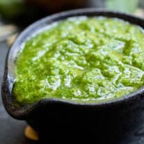 How to make basil pesto with all fresh ingredients