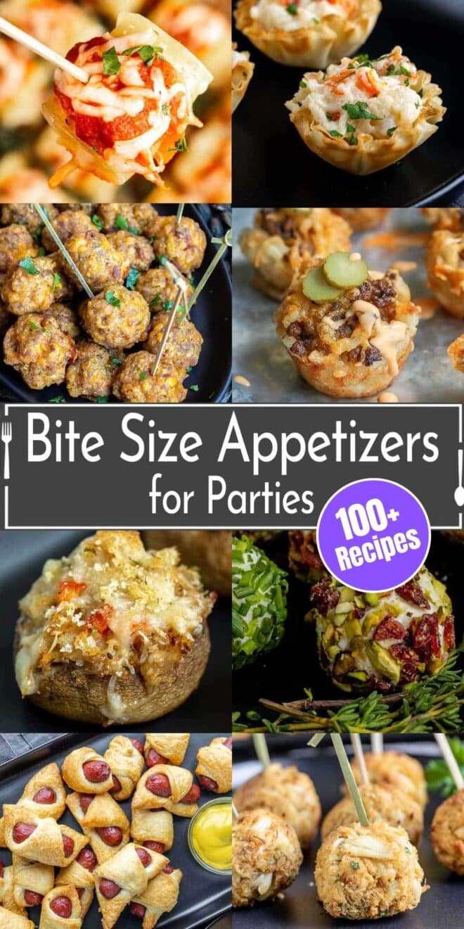 100+ Bite Size Appetizers for Parties - Home. Made. Interest.