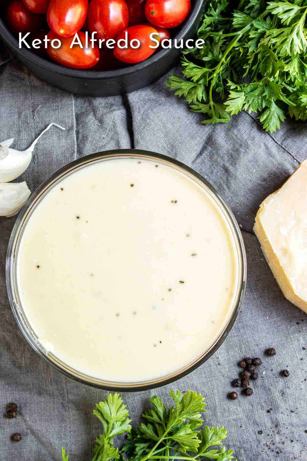 Keto Alfredo Sauce in Two Easy Steps - Home. Made. Interest.