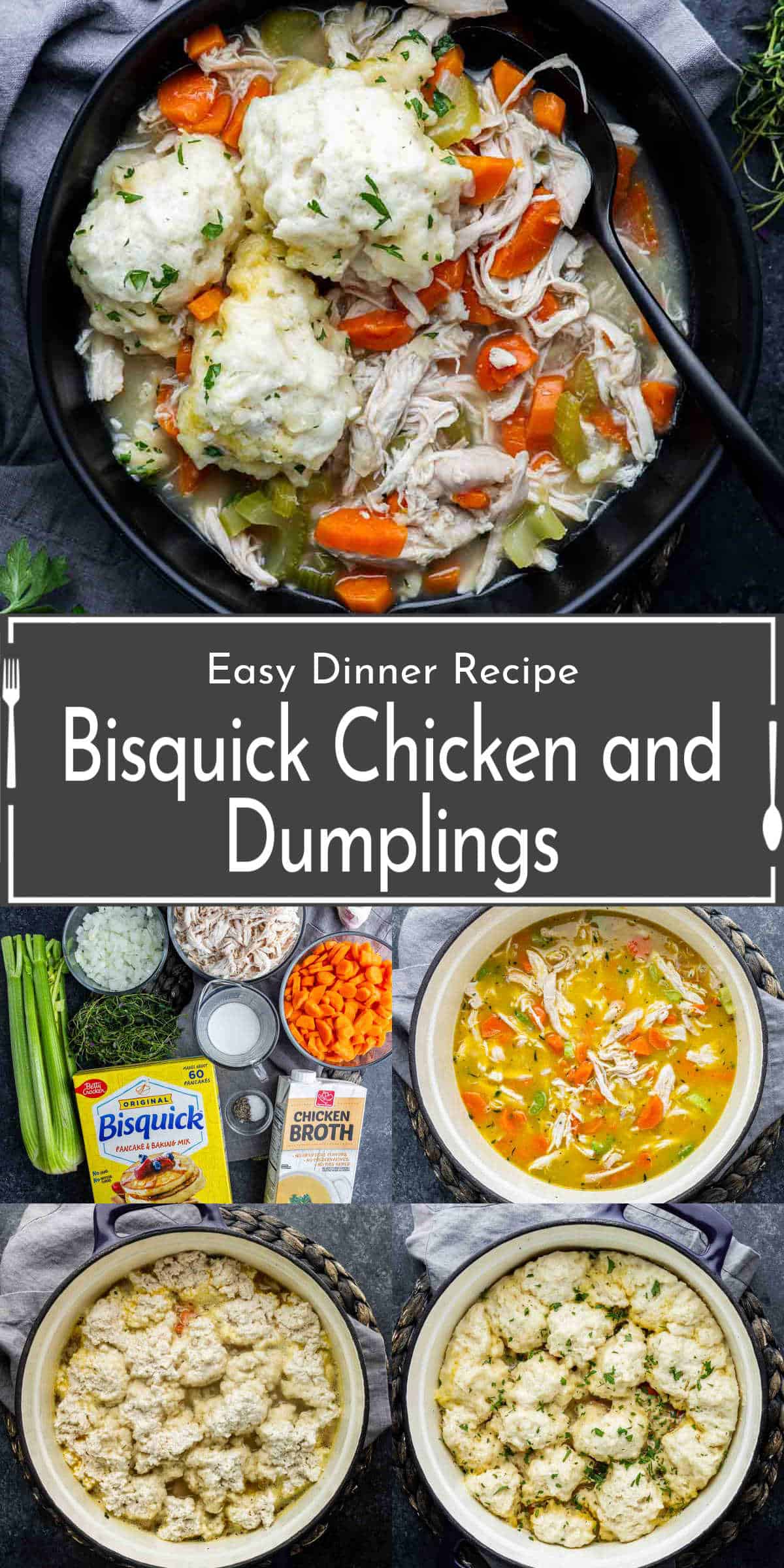 Chicken Recipe Using Bisquick Homemade Bisquick Chicken and Dumplings - Home. Made. Interest.